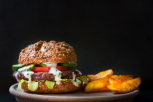 Vegan burger. FOTO: Pixabay