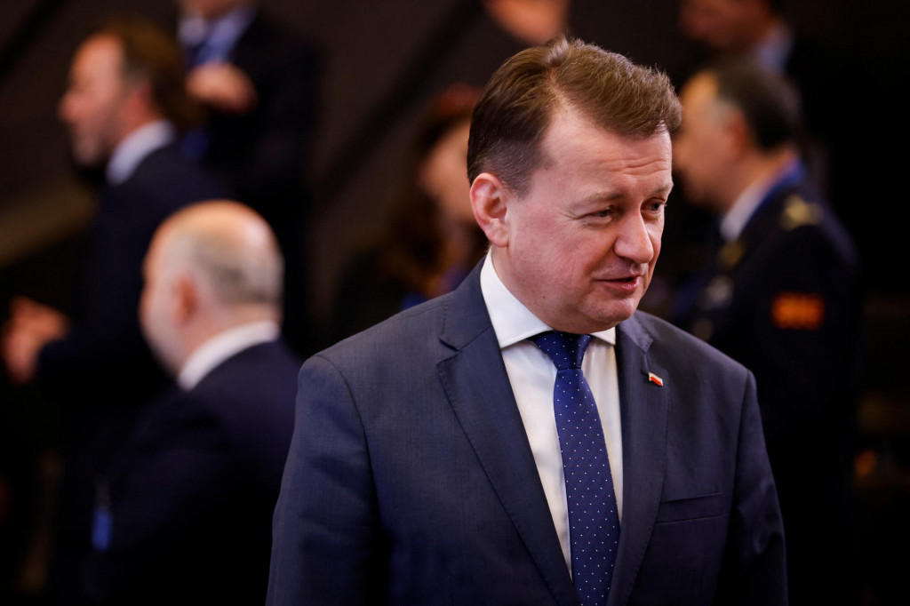 Poľský minister obrany Mariusz Blaszczak. FOTO: Reuters
