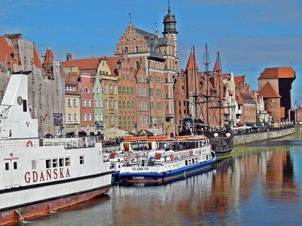 Mesto Gdansk v Poľsku. FOTO: Archív HN