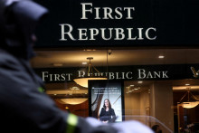 Pobočka First Republic Bank v New Yorku. FOTO: Reuters