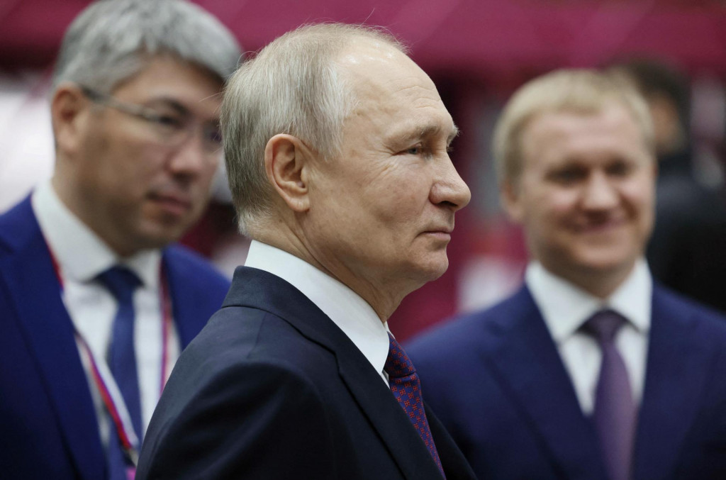 Rusk&yacute; prezident Vladimir Putin. FOTO: REUTERS