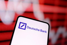 Trhy oceňujú pravdepodobnosť bankrotu podriadeného dlhu Deutsche Bank na 31 percent. FOTO: Reuters