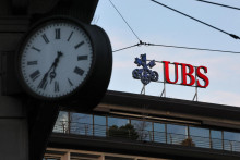 Logo švajčiarskej banky UBS. FOTO: REUTERS