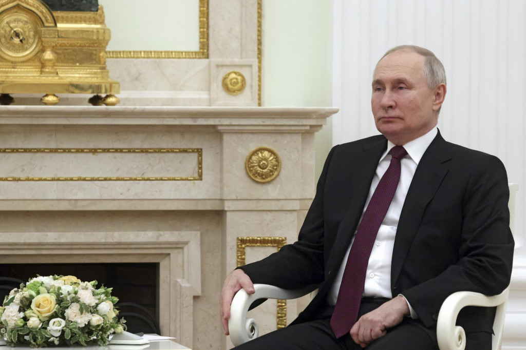 Ruský prezident Vladimir Putin. FOTO TASR/AP
