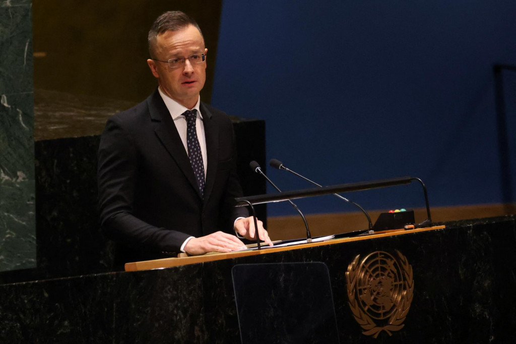 Šéf maďarskej diplomacie Péter Szijjártó. FOTO: Reuters