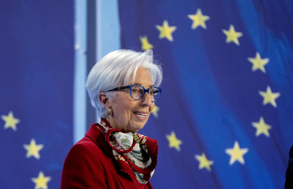 Prezidentka Európskej centrálnej banky Christine Lagardová. FOTO: TASR/AP