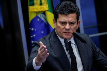 Brazílsky senátor Sergio Moro. FOTO: Reuters
