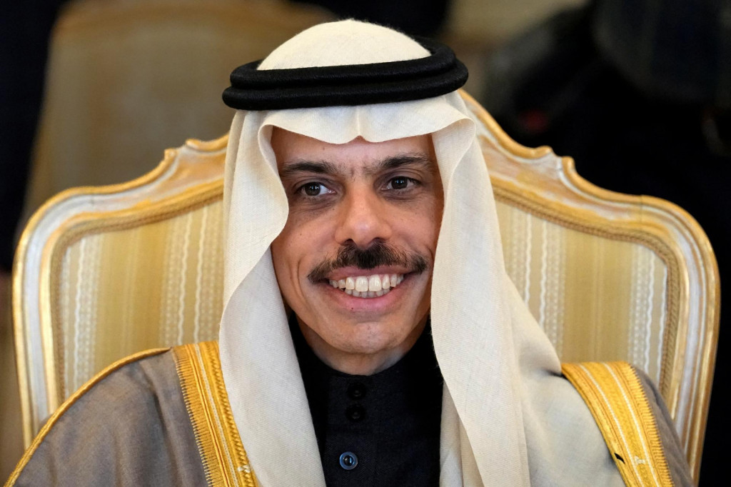 Šéf saudskoarabskej diplomacie princ Fajsal bin Farhán. FOTO: Reuters