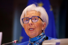 Šéfka Európskej centrálnej banky ECB Christine Lagardová. FOTO: Reuters