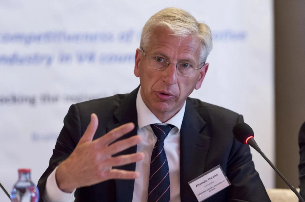 Alexander Matu&scaron;ek, prezident ZAP a Zmocnenec pre Životn&eacute; prostredie​ Volkswagen Slovakia. FOTO: TASR/AP