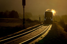 Vlak s vodíkovým pohonom. FOTO: TASR/AP