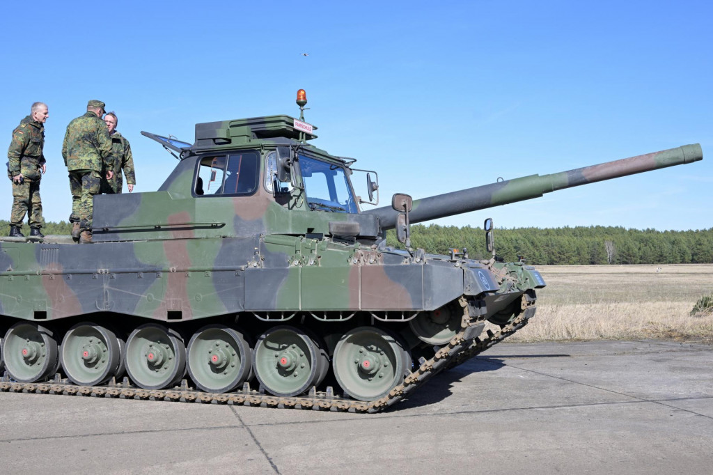 Nemecký tank Leopard 2. FOTO: Reuters