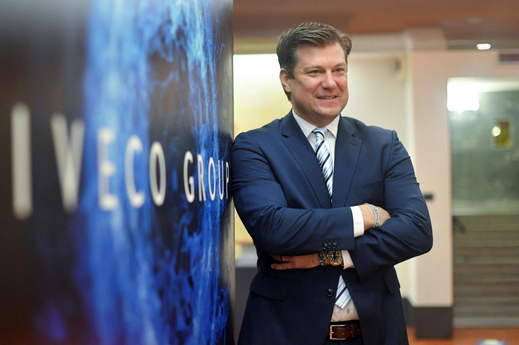 Generálny riaditeľ firmy Iveco Gerrit Marx. FOTO: Reuters