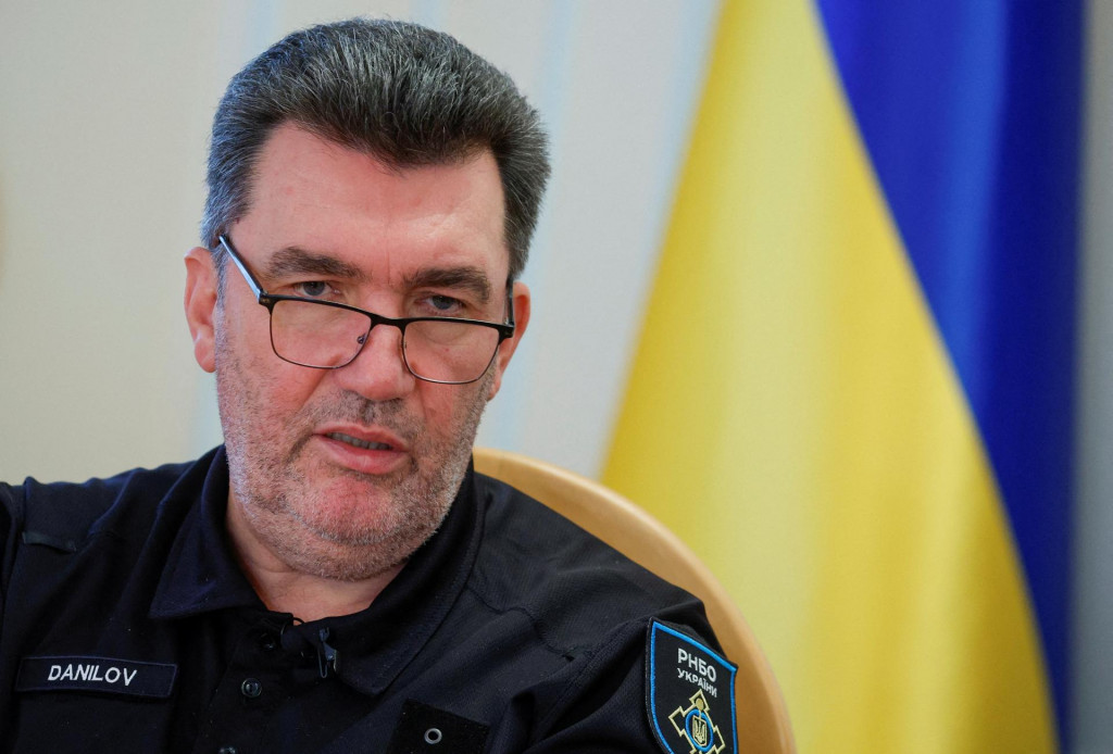 Tajomník ukrajinskej bezpečnostnej rady Oleksij Danilov. FOTO: Reuters