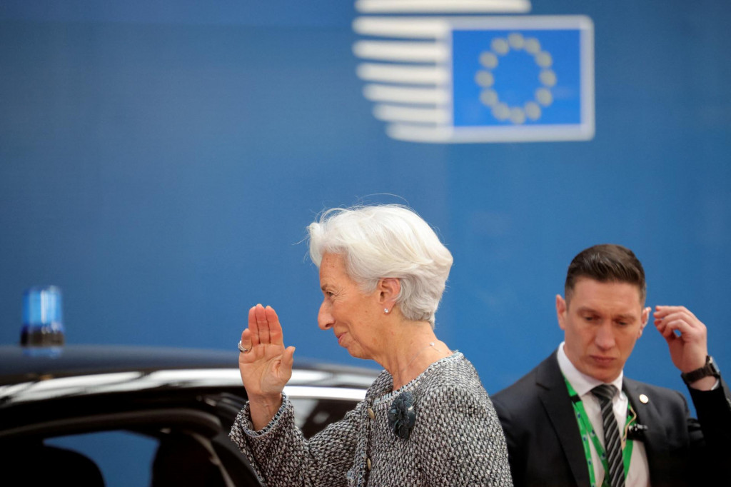 Prezidentka ECB Christine Lagardová. FOTO: REUTERS