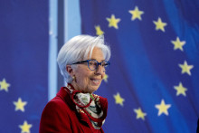 Prezidentka Európskej centrálnej banky ECB Christine Lagardová. FOTO: TASR/AP

