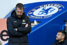Angažovanie Grahama Pottera na lavičku Chelsea sa úspechom neskončilo. FOTO: Reuters