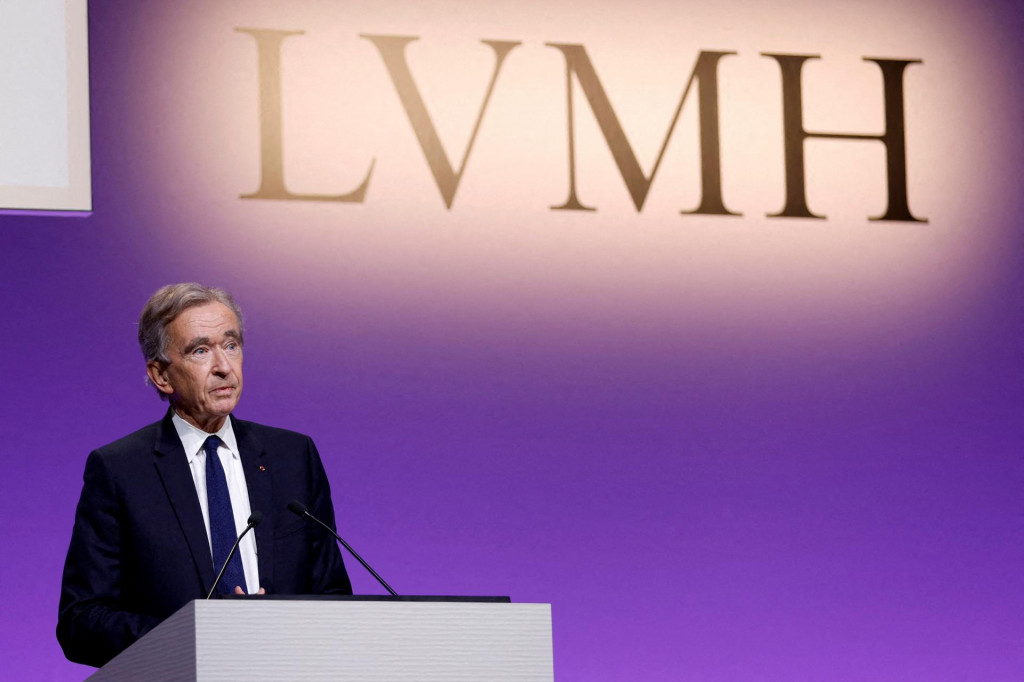 Šéf podniku na predaj luxusného tovaru LVMH Bernard Arnault. FOTO: Reuters