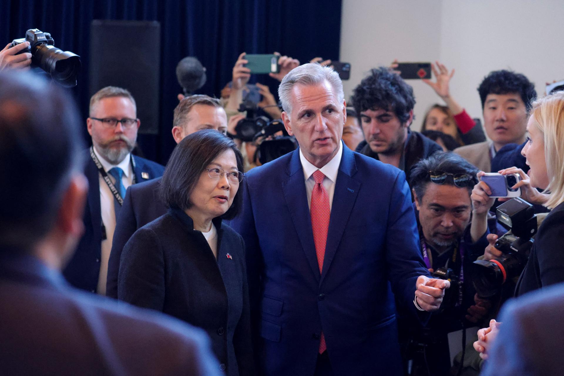 Šéf americkej Snemovne reprezentantov privítal prezidentku Taiwanu. Čína hovorí o porušení komuniké