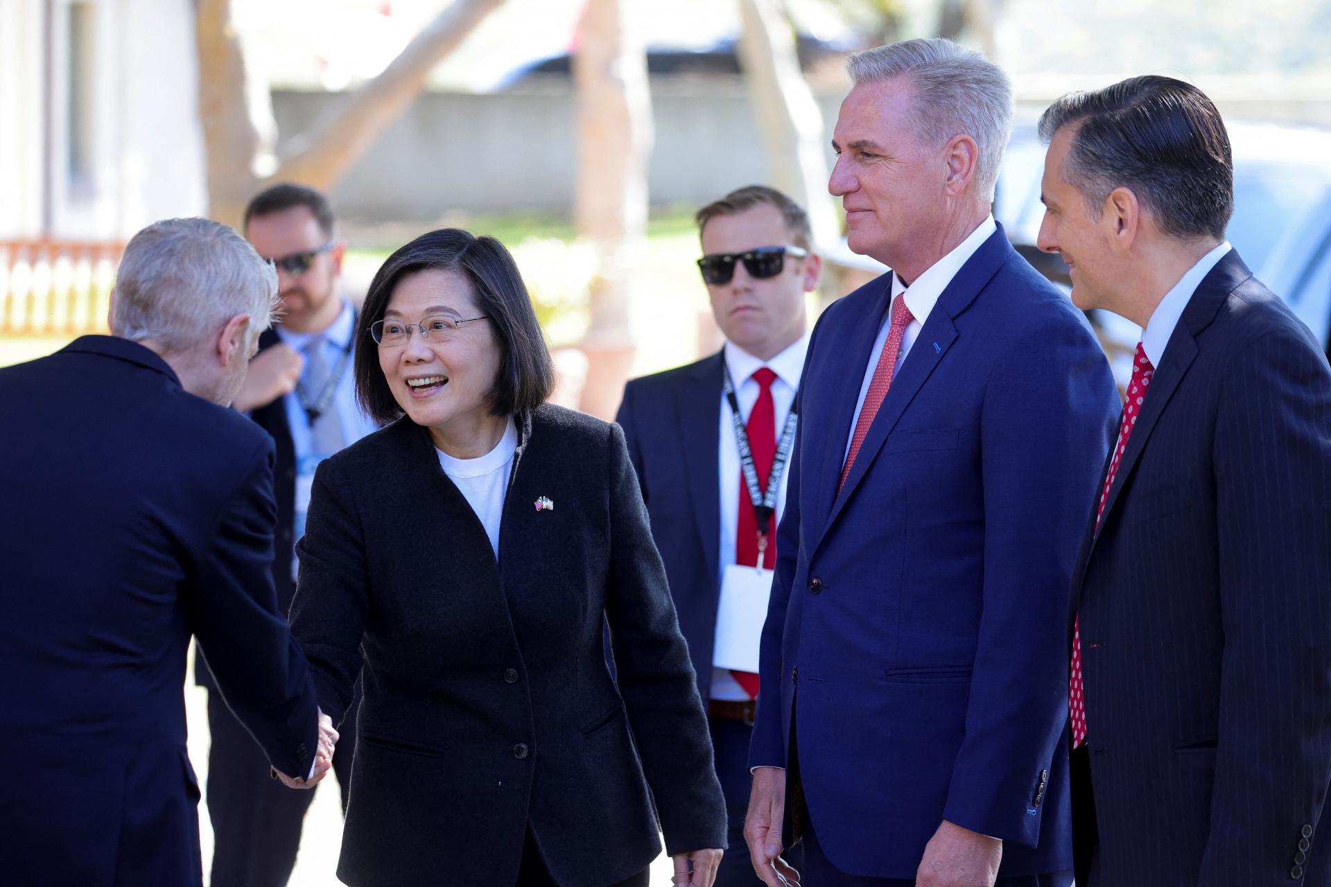 Podpora USA nás uisťuje, že nie sme sami, tvrdí taiwanská prezidentka v Kalifornii