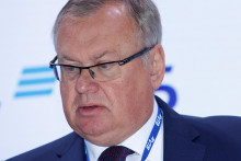 Generálny riaditeľ VTB banky Andrei Kostin. FOTO: Reuters