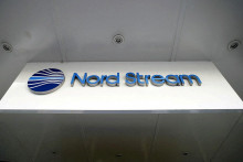 Logo plynovodu Nord Stream. FOTO: Reuters