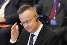 Šéf maďarskej diplomacie Péter Szijjártó. FOTO: TASR/AP