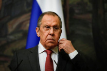 Šéf ruskej diplomacie Sergej Lavrov. FOTO: Reuters