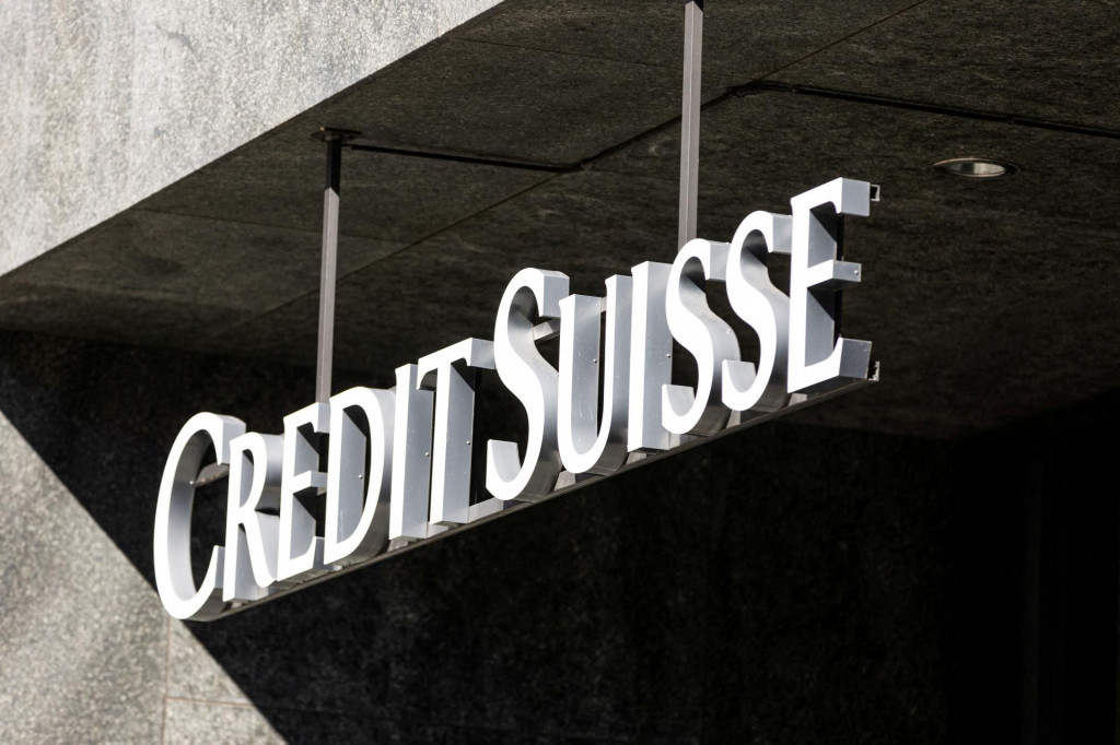 Logo banky Credit Suisse. FOTO: Reuters