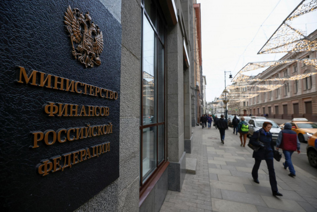 Ruské ministerstvo financií v Moskve. FOTO: Reuters