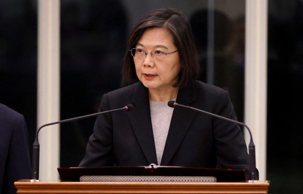 Taiwanská prezidentka Tsai Ing-wen. FOTO: Reuters