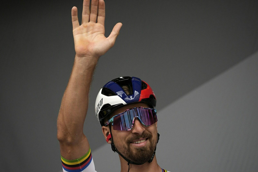 Slovenský cyklista Peter Sagan na Tour de France
FOTO: TASR/AP