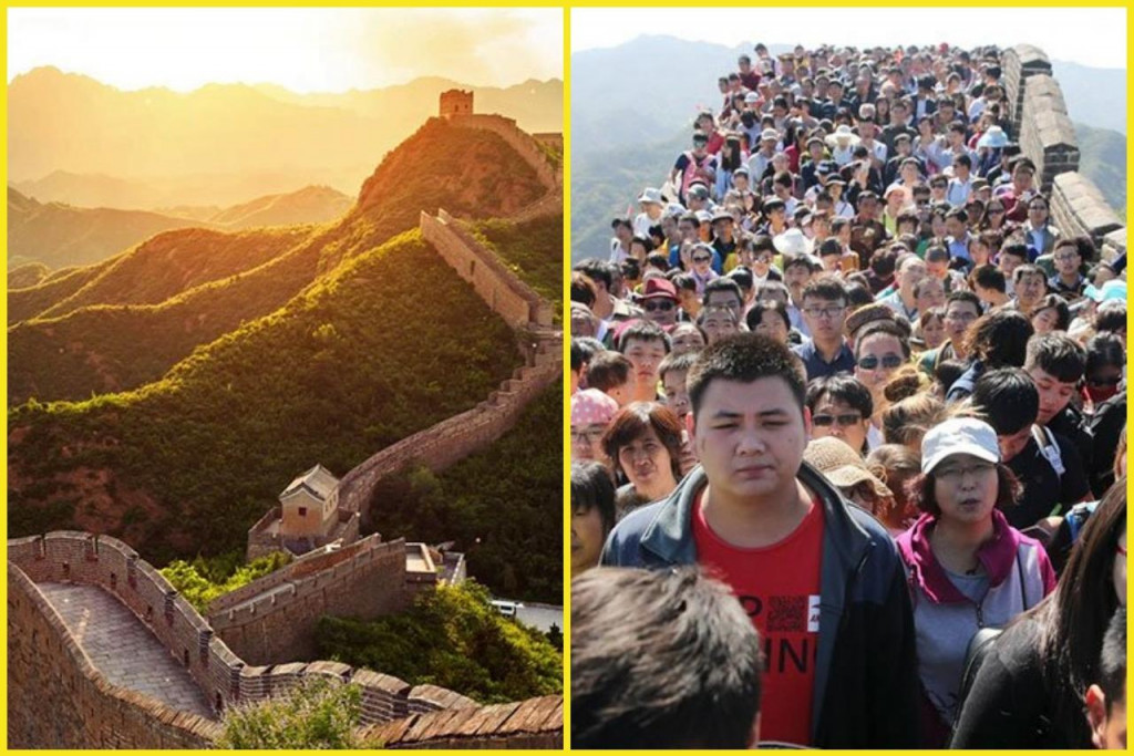 Problémy s turistami majú aj na Čínskom múre.