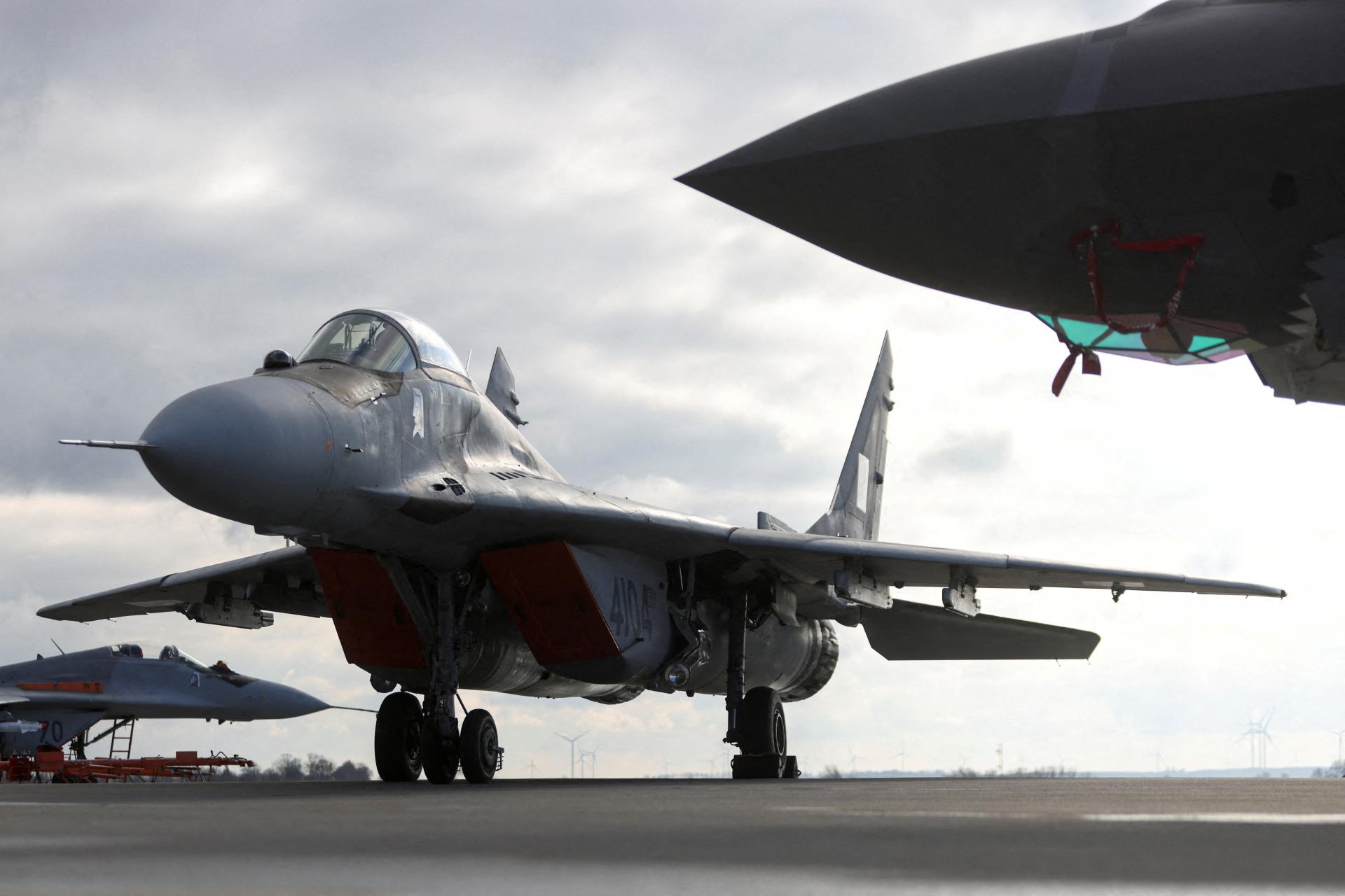 Nemecká vláda povolila Poľsku dodať stíhačky MiG-29 na Ukrajinu