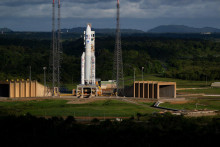 Z kozmodrómu v Kourou vo Francúzskej Guyane odštartovala raketa Ariane 5 so sondou Juice. FOTO: ESA