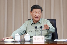 Čínsky prezident Si Ťin-pching. FOTO TASR/AP

