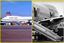Lietadlo spoločnosti Pan Am, v ktorom sa mal odohrať teroristický útok.