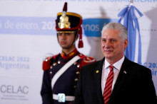 Kubánsky prezident Miguel Díaz-Canel. FOTO: Reuters