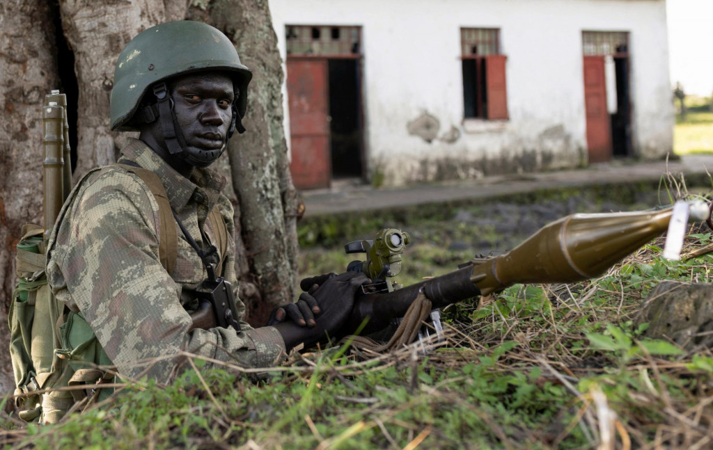 Člen juhosudánskej armády. FOTO: Reuters