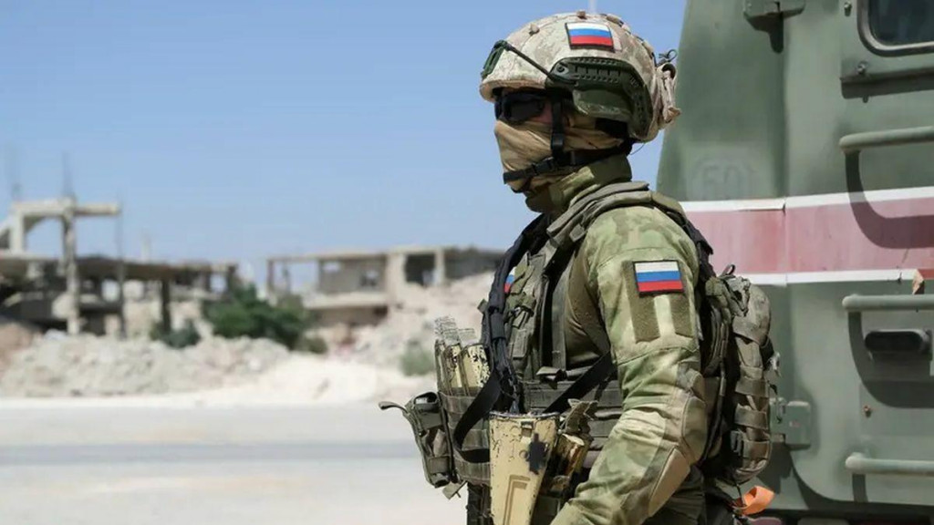 Ruský vojak v Sýrii. FOTO: Reuters