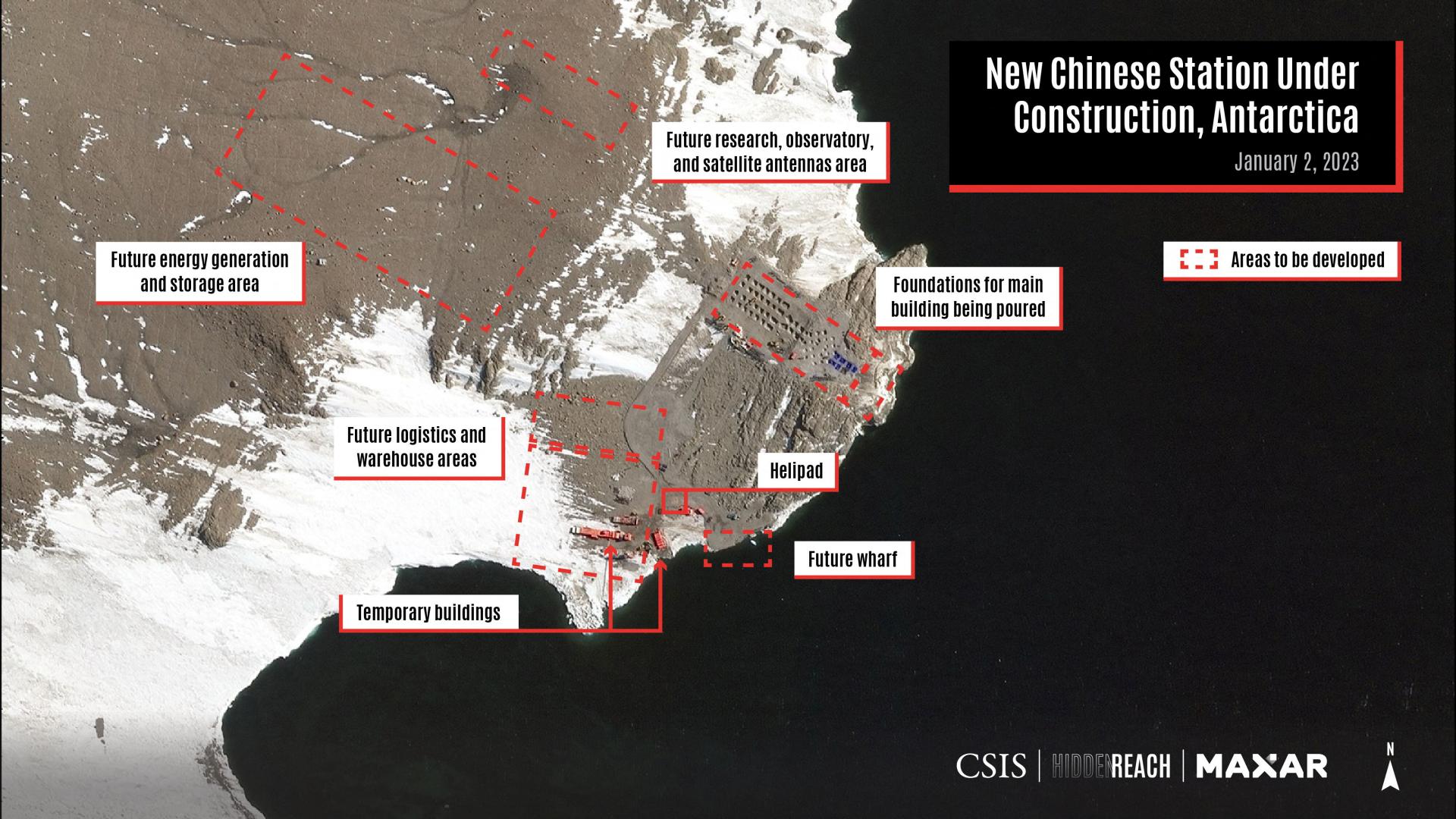 Čína buduje novú základňu na Antarktíde. Chce tak posilniť svoj vplyv a súperiť s USA