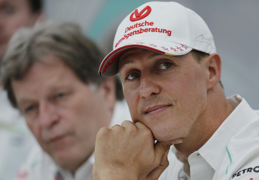 Jazdec F1 Michael Schumacher. FOTO: TASR/AP