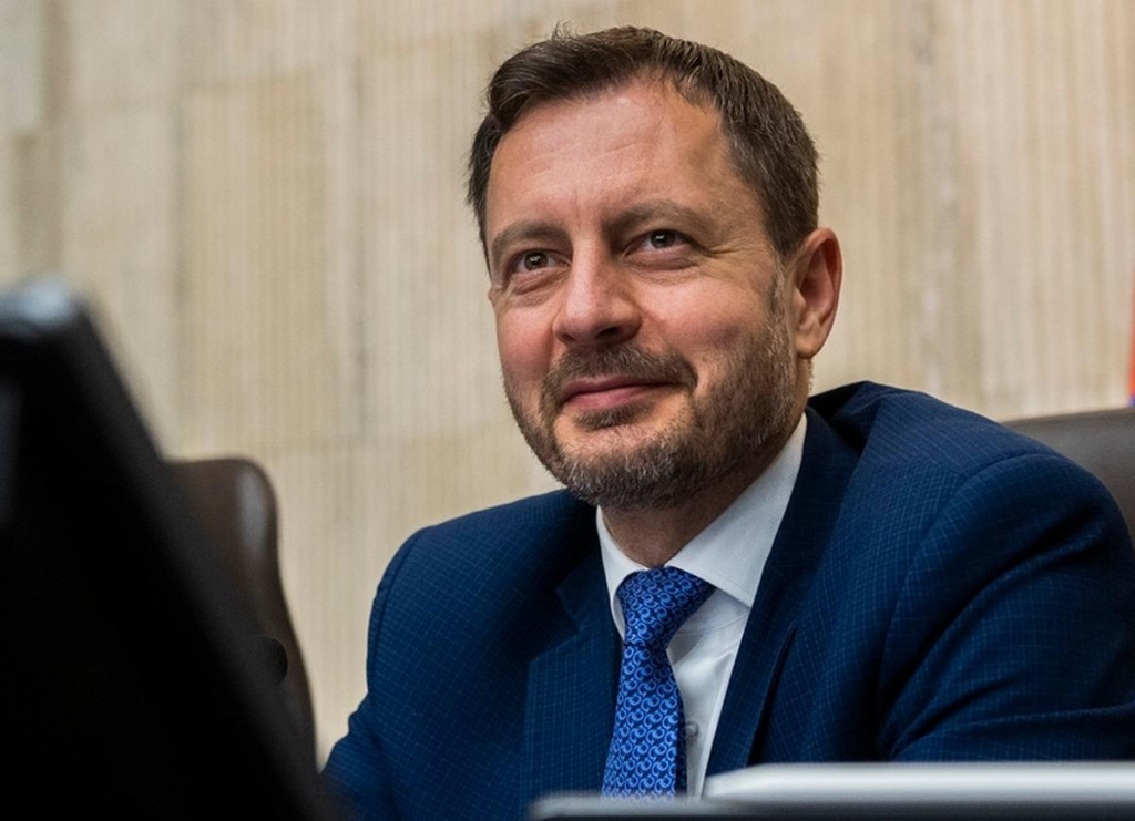 Premi&eacute;r Eduard Heger. FOTO: TASR