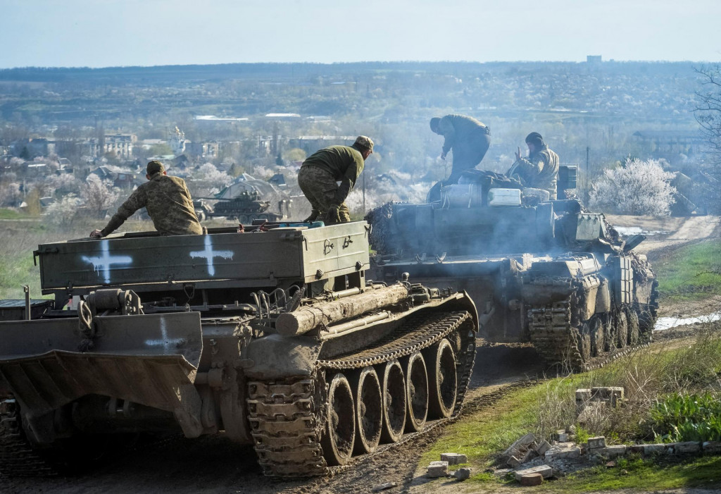 Ukrajinskí vojaci. Ilustračná snímka: REUTERS