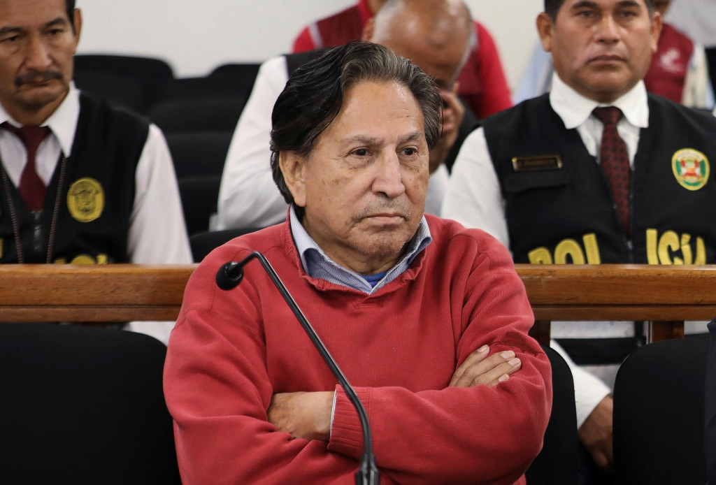 Bývalý peruánský prezident Alejandro Toledo. FOTO: Poder Judicial del Peru