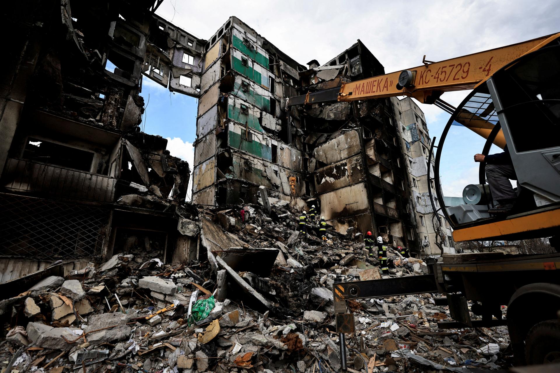 Ukrajina plánuje úplnú prestavbu šiestich miest a obcí zničených vojnou