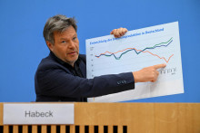 Nemecký minister hospodárstva Robert Habeck. FOTO: Reuters
