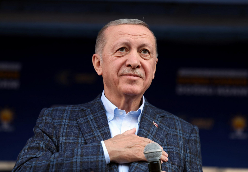 Turecký prezident Recep Tayyip Erdogan. FOTO: Prezidentská tlačová kancelária