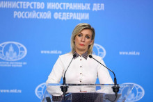Hovorkyňa ruského ministerstva zahraničných vecí Marija ​Zacharovová. FOTO: Reuters