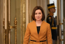 Moldavská prezidentka Maia Sanduová. FOTO:TASR/AP
